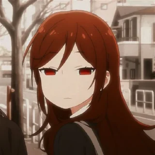 😒 emoji Horimiya Telegram sticker 10 of 16