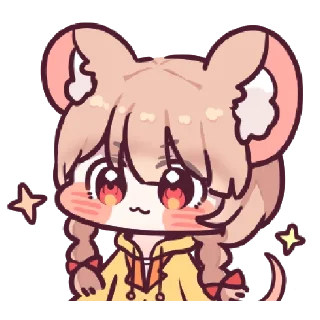 Sticker from @Tikelin Chu Chu Ratty