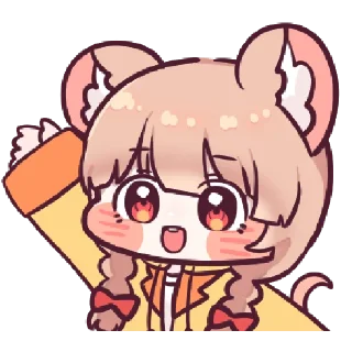Sticker from @Tikelin Chu Chu Ratty