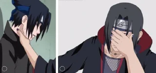 😞 emoji Itachi Uchiha Telegram sticker 18 of 27