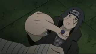 🖕 emoji Itachi Uchiha Telegram sticker 19 of 27