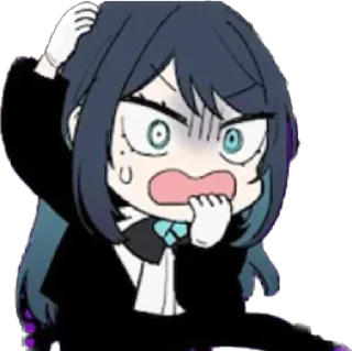 😖 emoji Ado Telegram sticker 16 of 91