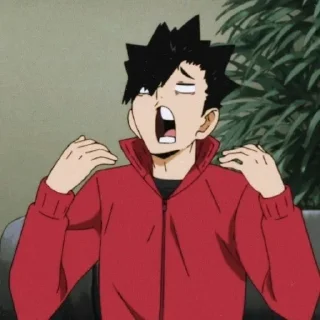 🦖 emoji Kuro Tetsuro [by : @PlacestickersEdit] Telegram sticker 17 of 17