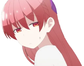 😑 emoji Tonikaku Kawaii (@NepthanCreation) Telegram sticker 10 of 41