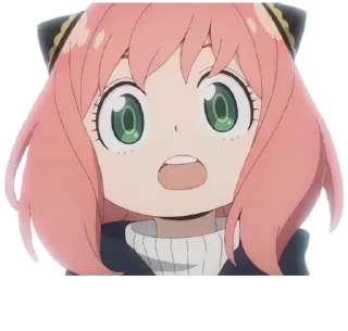 😲 emoji Anya 💜 @cutelovestickers Telegram sticker 10 of 37