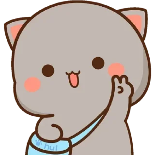 😗 emoji ɢᴏᴍᴀ ᴘᴇᴇᴄʜ || @QKanged Telegram sticker 13 of 117