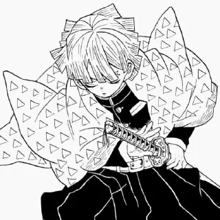 🚧 emoji ໒〝Zenitzu agatsuma 𝗯ỿ @shichive ♪ Telegram sticker 16 of 35