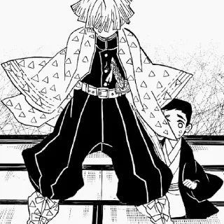 🚧 emoji ໒〝Zenitzu agatsuma 𝗯ỿ @shichive ♪ Telegram sticker 24 of 35