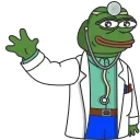 👨‍⚕ emoji ғʀᴏɢ ᴄʜᴜᴍᴛɪʏᴀ @StickerZone_XD Telegram sticker 13 of 50