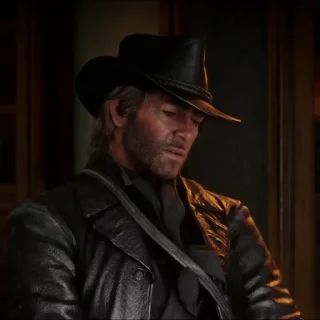 🗝 emoji Arthur Morgan :: @Hanim1O Telegram sticker 16 of 120