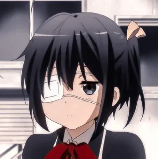 Sticker from Takanashi Rikka @anime_stickerspack