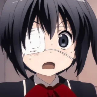 🩹 emoji Takanashi Rikka @anime_stickerspack Telegram sticker 9 of 19