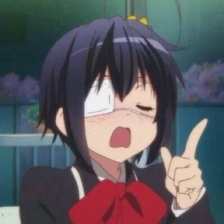 🥺 emoji Stiker rikka takanashi Telegram sticker 14 of 16