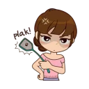 😡 emoji @tikelmu About Anna Telegram sticker 12 of 41