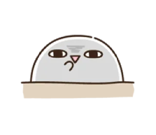 🤭 emoji tteokmungchi | @cutestickers4you Telegram sticker 10 of 32
