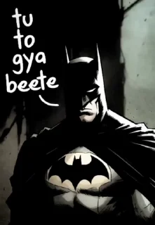 🌟 emoji Batman  :: @Mr_PH0ENIX Telegram sticker 1 of 14