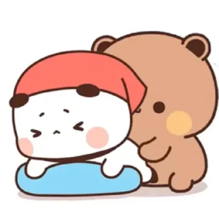 👂 emoji bubu dudu Telegram sticker 23 of 23