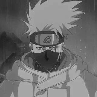 ✖️ emoji Hatake Kakashi Telegram sticker 21 of 25