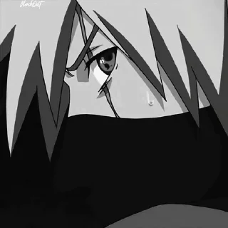 ✖️ emoji Hatake Kakashi Telegram sticker 24 of 25