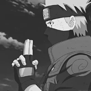 ✖️ emoji Hatake Kakashi Telegram sticker 23 of 25