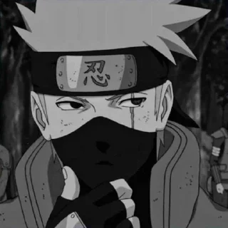 ✖️ emoji Hatake Kakashi Telegram sticker 14 of 25
