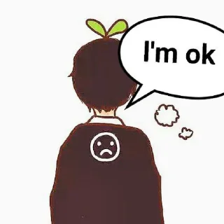 ☹️ emoji for you<3 cute stickers Telegram sticker 7 of 95