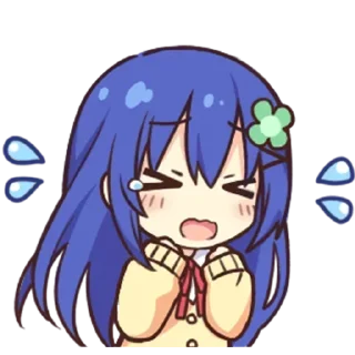 😢 emoji 🍁Date A Live🍁 by @kurummi Telegram sticker 18 of 92