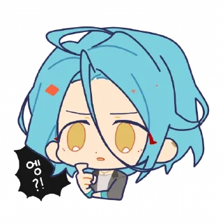 🤔 emoji Enstars kr Telegram sticker 17 of 49