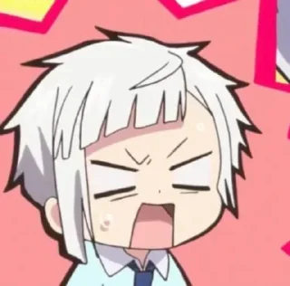 🖤 emoji Bungou Stray Dogs • @AnimeCrunch_Stickers Telegram sticker 7 of 95