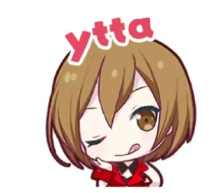 Sticker from ghost soother! @yazawa