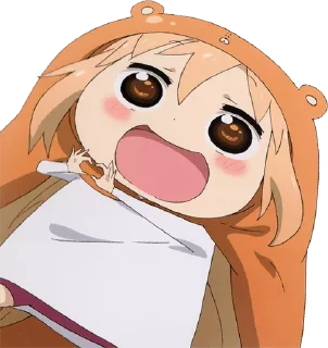 😍 emoji @stickersbag 💖 Umaru 🧚‍♀ Telegram sticker 10 of 66