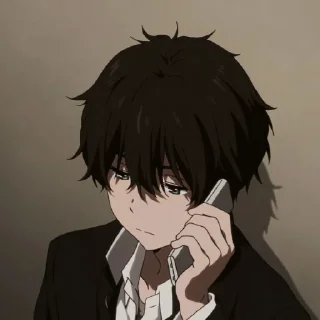 💤 emoji Oreki Houtarou Telegram sticker 24 of 30
