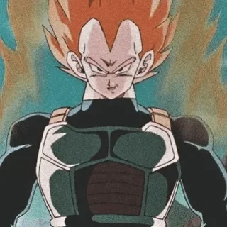 Sticker from Vegeta @AnimeStickers999