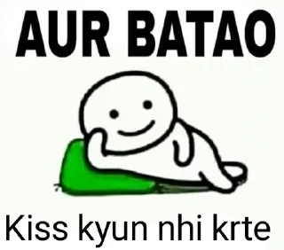 😌 emoji Aur batao Telegram sticker 20 of 89