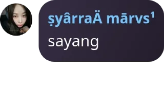 Sticker from punya syarra