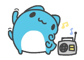 📻 emoji BugCat - Capoo || @xxyuji Telegram sticker 10 of 24