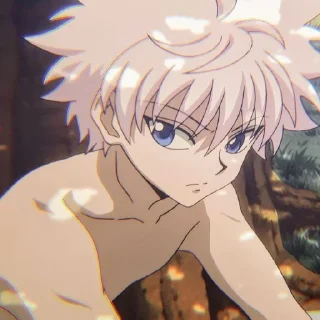 😒 emoji 💢KILLUA💢 @STICKER_LEE Telegram sticker 9 of 27