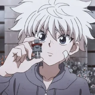 🧐 emoji 💢KILLUA💢 @STICKER_LEE Telegram sticker 11 of 27
