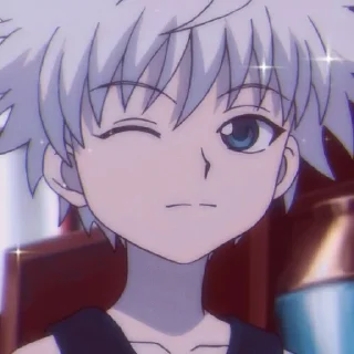🥰 emoji 💢KILLUA💢 @STICKER_LEE Telegram sticker 17 of 27