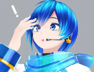 🍨 emoji Kaito Shion [ @InariChuu ] Telegram sticker 11 of 16