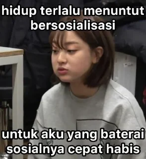 Sticker from meme sticker @.gantaeng