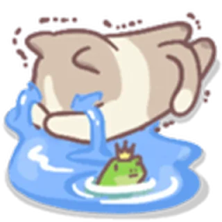 😭 emoji cats & soup | @cutestickers4you Telegram sticker 6 of 24