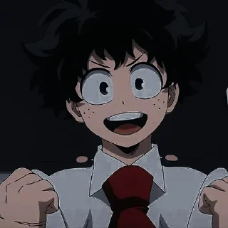 Sticker from Midoriya Izuku @nexunussq @rintanghye