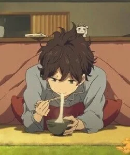 🖤 emoji Houtarou oreki💤 Telegram sticker 19 of 24