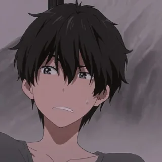 🖤 emoji Houtarou oreki💤 Telegram sticker 7 of 24