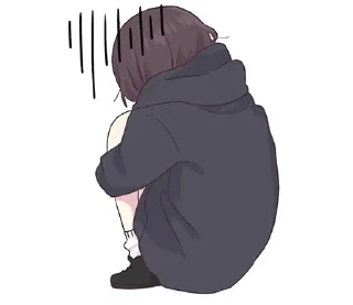 ☹️ emoji Menhera Telegram sticker 15 of 106