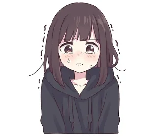☹️ emoji Menhera Telegram sticker 12 of 106