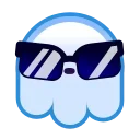 😎 emoji ᯤ @MaximXStickers Telegram sticker 14 of 40