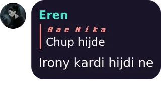 🤔 emoji Erens kang pack Telegram sticker 8 of 76