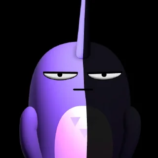 🌗 emoji Narwhal Finance Telegram sticker 14 of 15